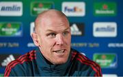 22 April 2014; Munster's Paul O'Connell during a press conference ahead of their Heineken Cup semi-final against Toulon on Sunday. Munster Rugby Squad Training, Musgrave Park, Cork. Picture credit: Diarmuid Greene / SPORTSFILE
