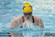 24 April 2014; Fiona Doyle, Portmarnock swimming club, on her wy to winning the Women's 50m Breaststroke Final at the 2014 Irish Long Course National Championships. National Aquatic Centre, Abbotstown, Dublin. Picture credit: Brendan Moran / SPORTSFILE