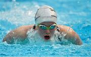 24 April 2014; Gemma Kane, Bangor swimming club, on her way to finishing 3rd in the Women's 200m Butterfly A Final at the 2014 Irish Long Course National Championships. National Aquatic Centre, Abbotstown, Dublin. Picture credit: Brendan Moran / SPORTSFILE