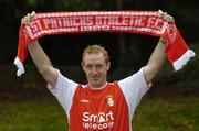 7 February 2006; St. Patrick's Athletic's new signing Paul Keegan. Lucan Spa Hotel, Lucan, Co. Dublin. Picture credit; Damien Eagers / SPORTSFILE