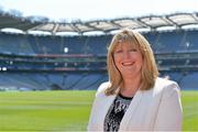 25 April 2014; Marie Hickey, President Elect of the Ladies Gaelic Football Association. Croke Park, Dublin. Picture credit: Brendan Moran / SPORTSFILE