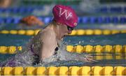 24 April 2014; Dearbhail McNamara, Westport swimming club, competing in the Women's 50m Breaststroke semi-final at the 2014 Irish Long Course National Championships. National Aquatic Centre, Abbotstown, Dublin. Picture credit: Brendan Moran / SPORTSFILE
