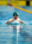 25 April 2014; Mitchell Wilson, Galway, competing in the B final of the men's 400m Individual Medley at the 2014 Irish Long Course National Championships. National Aquatic Centre, Abbotstown, Dublin. Photo by Sportsfile