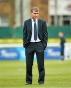 25 April 2014; Dundalk manager Stephen Kenny. Airtricity League Premier Division, Bray Wanderers v Dundalk. Carlisle Grounds, Bray, Co. Wicklow. Picture credit: Stephen McCarthy / SPORTSFILE