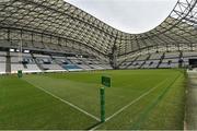 26 April 2014; A general view of Stade Vélodrome before the Munster squad Captain's Run ahead of their Heineken Cup semi-final against Toulon on Sunday. Munster Squad Captain's Run, Stade Vélodrome, Marseille, France.