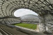 26 April 2014; A general view of Stade Vélodrome before the Munster squad Captain's Run ahead of their Heineken Cup semi-final against Toulon on Sunday. Munster Squad Captain's Run, Stade Vélodrome, Marseille, France. Picture credit: Diarmuid Greene / SPORTSFILE