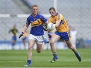 26 April 2014; Cathal O'Connor, Clare, in action against George Hannigan, Tipperary. Allianz Football League Division 4 Final, Tipperary v Clare, Croke Park, Dublin. Picture credit: Barry Cregg / SPORTSFILE