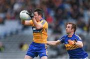 26 April 2014; David Tubridy, Clare, in action against John Coghlan, Tipperary. Allianz Football League Division 4 Final, Tipperary v Clare, Croke Park, Dublin. Picture credit: Barry Cregg / SPORTSFILE