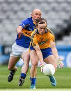 26 April 2014; Martin O'Leary, Clare, in action against Andrew Morris, Tipperary. Allianz Football League Division 4 Final, Tipperary v Clare, Croke Park, Dublin. Picture credit: Barry Cregg / SPORTSFILE