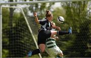 27 April 2014; Mary Waldron, Raheny United, shoots to score her side's first goal. Bus Éireann Women's National League Final Round, Shamrock Rovers v Raheny United, AUL Complex, Clonshaugh, Dublin. Photo by Sportsfile