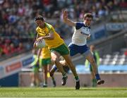 27 April 2014; Rory Kavanagh, Donegal, in action against Dessie Mone, Monaghan. Allianz Football League Division 2 Final, Donegal v Monaghan, Croke Park, Dublin. Picture credit: Ray McManus / SPORTSFILE