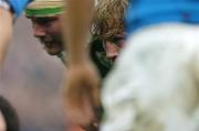 4 February 2006; Ireland hooker Jerry Flannery prepares to engage a scrum. RBS 6 Nations 2006, Ireland v Italy, Lansdowne Road, Dublin. Picture credit; Brendan Moran / SPORTSFILE