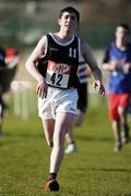 8 February 2006; Paddy Dowling, St. Kierans College B, during the Intermediate Boys event. Kit Kat Leinster Schools Cross Country Championships, St. Clare's Sportsground, DCU, Dublin. Picture credit: Brian Lawless / SPORTSFILE