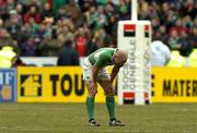 11 February 2006; Peter Stringer, Ireland, at the end of the game. RBS 6 Nations 2006, France v Ireland, Stade de France, Paris, France. Picture credit; Matt Browne / SPORTSFILE