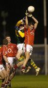 11 February 2006; Michael Shields, Cork, in action against Darren O'Sullivan, Kerry. Allianz National Football League, Division 1A, Round 2, Cork v Kerry, Pairc Ui Rinn, Cork. Picture credit: Pat Murphy / SPORTSFILE