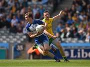 27 April 2014; Dessie Mone, Monaghan, in action against Martin McElhinney, Donegal. Allianz Football League Division 2 Final, Donegal v Monaghan, Croke Park, Dublin. Picture credit: Ray McManus / SPORTSFILE