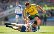 27 April 2014; Chris McGuinness, Monaghan, in action against Karl Lacey, Donegal. Allianz Football League Division 2 Final, Donegal v Monaghan, Croke Park, Dublin. Picture credit: Ray McManus / SPORTSFILE