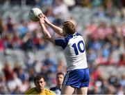 27 April 2014; Kieran Hughes, Monaghan, score's his side's first goal. Allianz Football League Division 2 Final, Donegal v Monaghan, Croke Park, Dublin. Picture credit: David Maher / SPORTSFILE