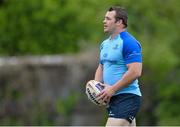 28 April 2014; Leinster's Cian Healy in action during squad training ahead of their Celtic League 2013/14, Round 21, game against Ulster on Friday. Leinster Rugby Squad Training, Rosemount, UCD, Belfield, Dublin. Picture credit: Ramsey Cardy / SPORTSFILE