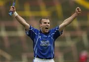 12 February 2006; Ben O'Connor, Newtownshandrum, celebrates at the final whistle. AIB All-Ireland Club Senior Hurling Championship Semi-Final, Newtownshandrum v Ballygalget, O'Moore Park, Portlaoise, Co. Laois. Picture credit: Brendan Moran / SPORTSFILE