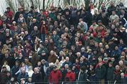 5 February 2006; Supporters of both teams watch the game. Allianz National Football League, Division 1A, Round 1, Offaly v Cork, O'Connor Park, Tullamore, Co. Offaly. Picture credit: Ray McManus / SPORTSFILE