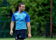 28 April 2014; Leinster's Dave Kearney arrives for squad training ahead of their Celtic League 2013/14, Round 21, game against Ulster on Friday. Leinster Rugby Squad Training, Rosemount, UCD, Belfield, Dublin. Picture credit: Ramsey Cardy / SPORTSFILE