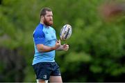 28 April 2014; Leinster's Michael Bent in action during squad training ahead of their Celtic League 2013/14, Round 21, game against Ulster on Friday. Leinster Rugby Squad Training, Rosemount, UCD, Belfield, Dublin. Picture credit: Ramsey Cardy / SPORTSFILE