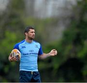 28 April 2014; Leinster's Rob Kearney in action during squad training ahead of their Celtic League 2013/14, Round 21, game against Ulster on Friday. Leinster Rugby Squad Training, Rosemount, UCD, Belfield, Dublin. Picture credit: Ramsey Cardy / SPORTSFILE