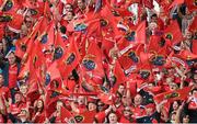 27 April 2014; Munster supporters during the game. Heineken Cup, Semi-Final, Toulon v Munster. Stade Vélodrome, Marseille, France. Picture credit: Stephen McCarthy / SPORTSFILE