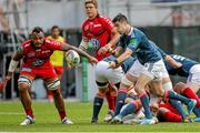 27 April 2014; Conor Murray, Munster, gets the ball away. Heineken Cup, Semi-Final, Toulon v Munster. Stade Vélodrome, Marseille, France. Picture credit: Roberto Bregani / SPORTSFILE