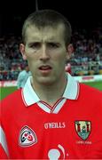 13 June 1999; Ben O'Connor of Cork ahead of the Guinness Munster Senior Hurling Championship semi-final match between Cork and Waterford at Semple Stadium in Thurles, Tipperary. Photo by Ray McManus/Sportsfile