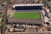 5 June 1999; An aerial view of Croke Park in Dublin during stadium renovations. Photo by Ray McManus/Sportsfile