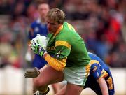 6 June 1999; Darren Fay of Meath in action against Conan Daye of Wicklow during the Bank of Ireland Leinster Senior Football Championship quarter-final match between Meath and Wicklow at Croke Park in Dublin. Photo by Brendan Moran/Sportsfile