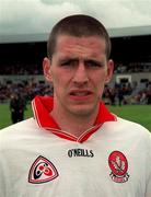 *** Local Caption *** 13 June 1999; Enda Muldoon of Derry ahead of the Bank of Ireland Ulster Senior Football Championship quarter-final match between Derry and Cavan at Casement Park in Belfast. Photo by David Maher/Sportsfile