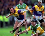 20 June 1999; Larry Murphy of Wexford during the Guinness Leinster Senior Hurling Championship semi-final match between Offaly and Wexford at Croke Park in Dublin. Photo by Brendan Moran/Sportsfile