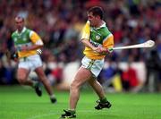 20 June 1999; Paudie Mulhare of Offaly during the Guinness Leinster Senior Hurling Championship semi-final match between Offaly and Wexford at Croke Park in Dublin. Photo by Brendan Moran/Sportsfile