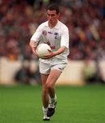 13 June 1999; Pauric Brennan of Kildare during the Bank of Ireland Leinster Senior Football Championship quarter-final match between Kildare and Offaly at Croke Park in Dublin. Photo by Damien Eagers/Sportsfile