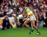 13 June 1999; Peter Brady of Offaly during the Bank of Ireland Leinster Senior Football Championship quarter-final match between Kildare and Offaly at Croke Park in Dublin. Photo by Damien Eagers/Sportsfile