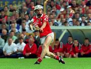 13 June 1999; Timmy McCarthy of Cork during the Guinness Munster Senior Hurling Championship semi-final match between Cork and Waterford at Semple Stadium in Thurles, Tipperary. Photo by Ray McManus/Sportsfile