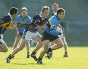 19 February 2006; Seamie Rabbitte, Salthill Knocknacarra, in action against Paul Griffin, Kilmacud Crokes. AIB All-Ireland Club Football Championship, Semi-Final, Salthill Knocknacarra v Kilmacud Crokes, Pearse Park, Longford. Picture credit: Damien Eagers / SPORTSFILE