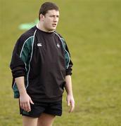 21 February 2006; Bryan Young during Ireland rugby squad training. St. Gerard's School, Bray, Co. Wicklow. Picture credit: Pat Murphy / SPORTSFILE