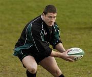 21 February 2006; Bryan Young in action during Ireland rugby squad training. St. Gerard's School, Bray, Co. Wicklow. Picture credit: Pat Murphy / SPORTSFILE