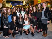 1 May 2014; Members of the UCD Netball team at the UCD Sports Awards 2013/2014. Astra Hall, UCD, Belfield, Dublin. Picture credit: Stephen McCarthy / SPORTSFILE