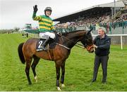 2 May 2014; Tony McCoy after winning the Racing Post Champion Hurdle on Jezki. Punchestown Racecourse, Punchestown, Co. Kildare. Picture credit: Matt Browne / SPORTSFILE