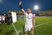 2 May 2014; Ulster captain Johann Muller after his final home appearance for Ulster. Celtic League 2013/14, Round 21, Ulster v Leinster, Ravenhill Park, Belfast, Co. Antrim. Picture credit: John Dickson / SPORTSFILE