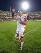 2 May 2014; Ulster captain Johann Muller after his final home appearance for Ulster. Celtic League 2013/14, Round 21, Ulster v Leinster, Ravenhill Park, Belfast, Co. Antrim. Picture credit: John Dickson / SPORTSFILE