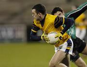 25 February 2006; Paul Casey, DCU. Datapac Sigerson Cup Final, Queens University, Belfast v Dublin City University, Parnell Park, Dublin. Picture credit: Damien Eagers / SPORTSFILE