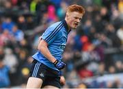 3 May 2014; Conor McHugh, Dublin, celebrates after scoring his side's goal. Cadbury GAA Football All-Ireland U21 Championship Final, Dublin v Roscommon, O'Connor Park, Tullamore, Co. Offaly. Picture credit: Ray McManus / SPORTSFILE