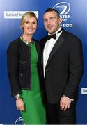 3 May 2014; Aaron Dundon and Katie Hanlon in attendance at the Leinster Rugby Awards Ball. The annual Leinster Rugby Awards Ball took place in the Mansion House, Saturday evening. Risteard Cooper was the Master of Ceremonies on a great night which also acknowledged the outstanding contributions of Leo Cullen and Brian O’Driscoll as they retire at the end of the season. For a full list of award winners and more information log on to www.leinsterrugby.ie. Picture credit: Stephen McCarthy / SPORTSFILE