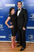 3 May 2014; Andrew Goodman and Nina Foster in attendance at the Leinster Rugby Awards Ball. The annual Leinster Rugby Awards Ball took place in the Mansion House, Saturday evening. Risteard Cooper was the Master of Ceremonies on a great night which also acknowledged the outstanding contributions of Leo Cullen and Brian O’Driscoll as they retire at the end of the season. For a full list of award winners and more information log on to www.leinsterrugby.ie. Picture credit: Stephen McCarthy / SPORTSFILE